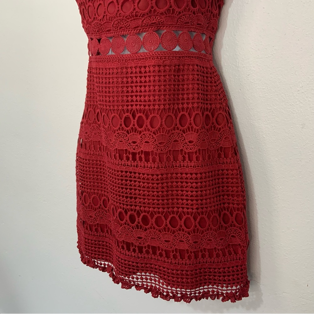 Two Sisters Lace Rivers Mini Dress - Picture 3 of 9
